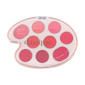 韩国DASIQUE代曦可 唇颊两用腮红唇泥盘 自然多色 水光唇蜜哑光调色百搭 6g #02 Coral Coloring 甜如蜜 蜜桃色到珊瑚色