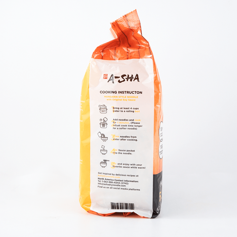 台湾阿舍食堂 外省干面 速食干拌面 原味 5包  475g 4