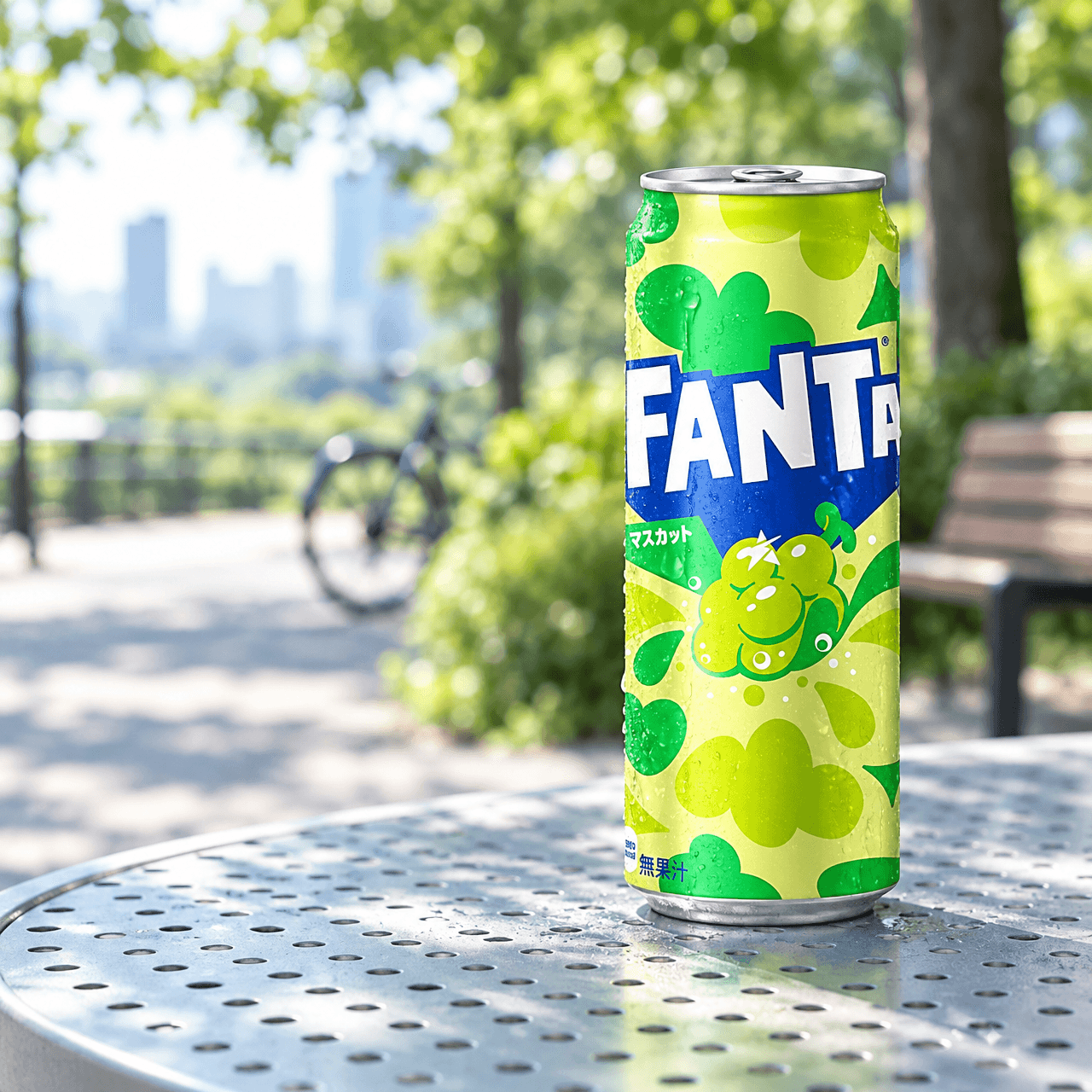 FANTA JAPAN Muscat Flavored Soda 16.9 fl oz Refreshing Carbonated