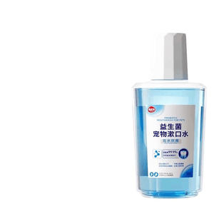 【中国直邮】 嬉皮狗 宠物洁齿水狗狗猫咪洁牙可食用去除口臭250ml*1瓶装