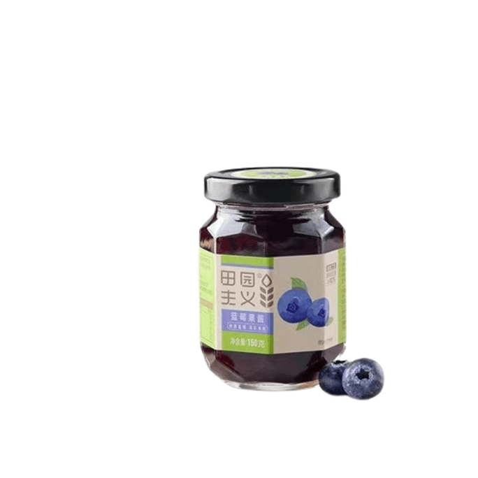 Blueberry jamNo added saccharinStrawberry jamSpreads for bread and toast 150g/bottle