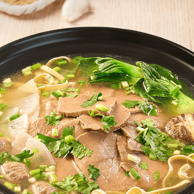 本格淮南牛肉スープ味スープベース、鍋ベース、3.53オンス 3