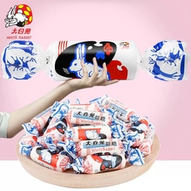 大白兔 牛奶糖 200g【巨大大白兔糖形礼罐】【童年回忆】