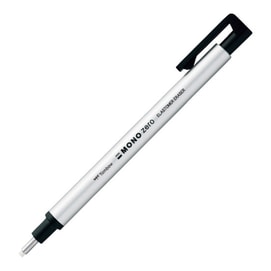 Tombow Eraser with Case MONO ZERO Circular silver