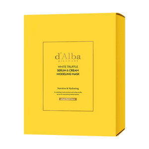 화이트 트러플 세럼 & 크림 모델링 마스크, 영양 및 수분 공급, 4개입