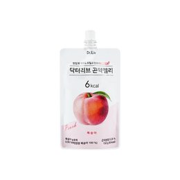 韓國DR.LIV 低糖低卡蒟蒻果凍 桃子口味 150g