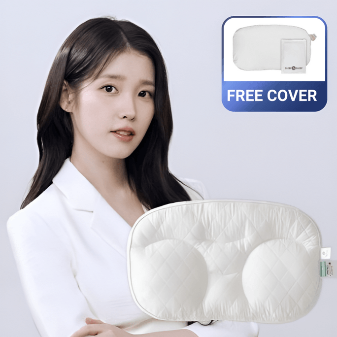 [Sleep&Sleep] IU Deep Sleep Pillow -M+Cover(BEIGE) 1 each