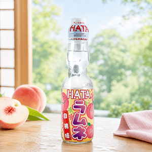 Ramune Soda White Peach Flavor 6.76 fl oz