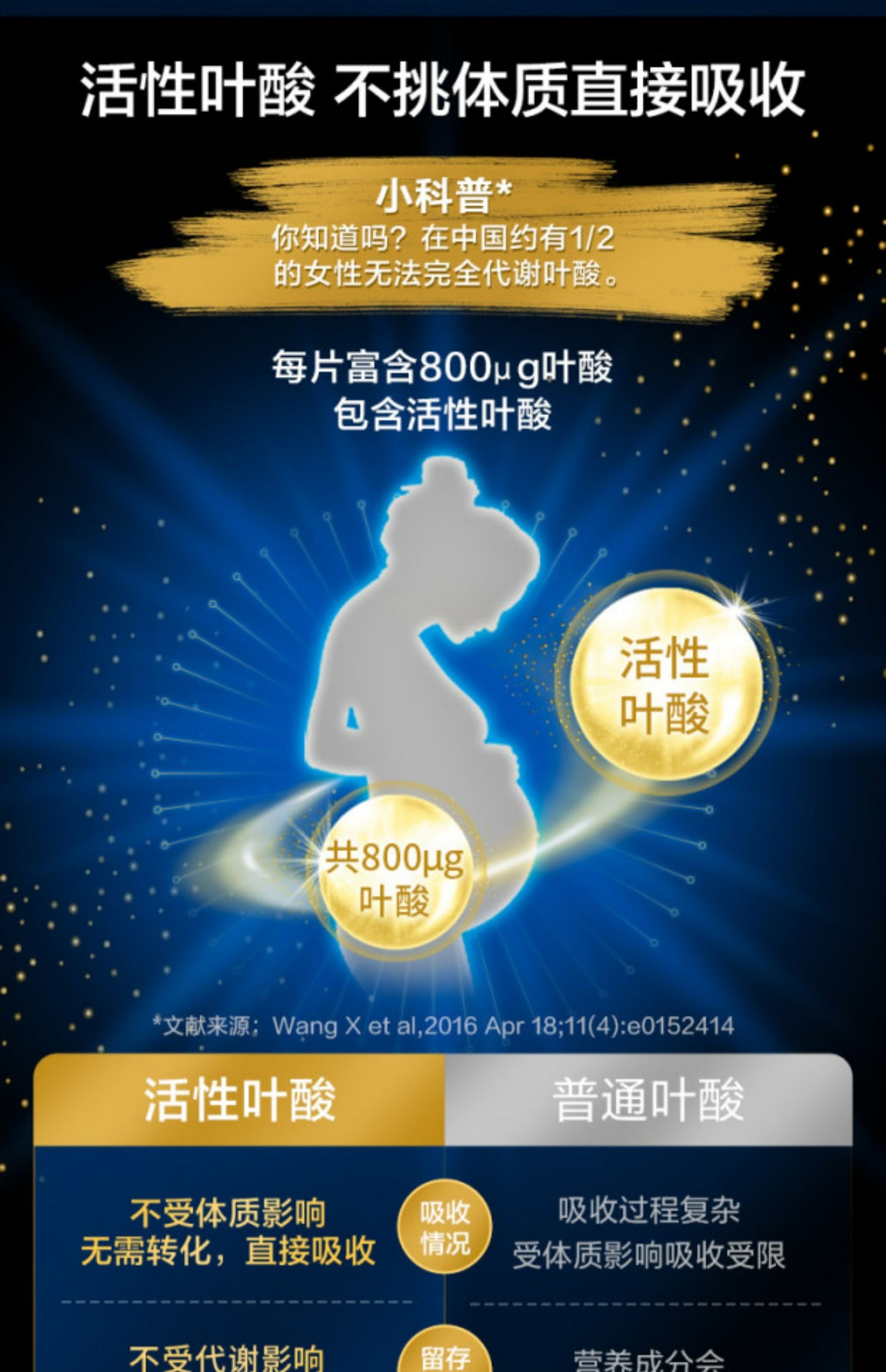 【中国直邮】 澳大利亚 爱乐维 德国1段备孕孕前期活性叶酸维生素90片 备孕-胚胎合适