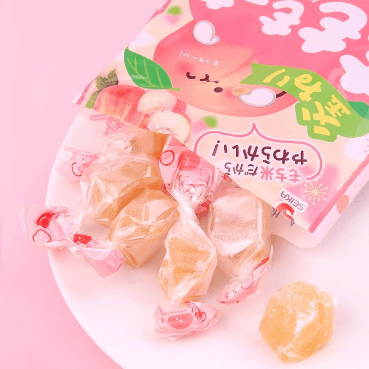 SEIKA FOODS 桃もちソフトキャンディ 1.12オンス【柔らかくてもちもち