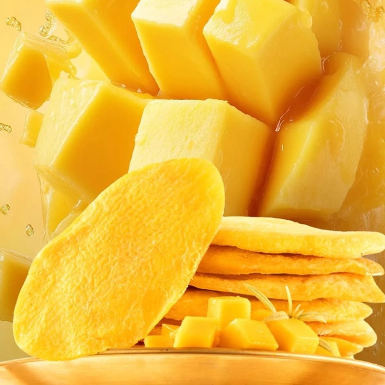 Thick-Cut Dried Mango, Original+Salt And Pepper+Spicy Flavor, 17.6 oz 10