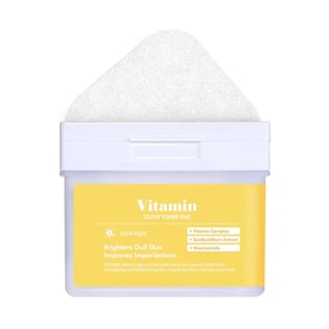 Vitamin Toner Pad 120 Pads – Lightweight Daily Toner Pads for a Fresh, Comfortable Skin Feel