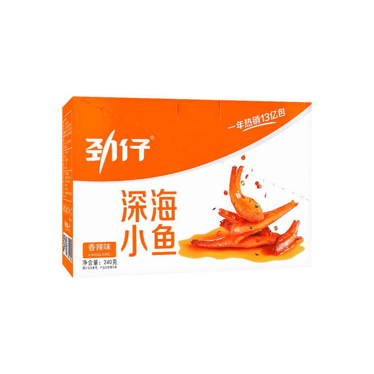 華文食品 勁仔小魚 香辣味 20包入 240g 湖南特產 21