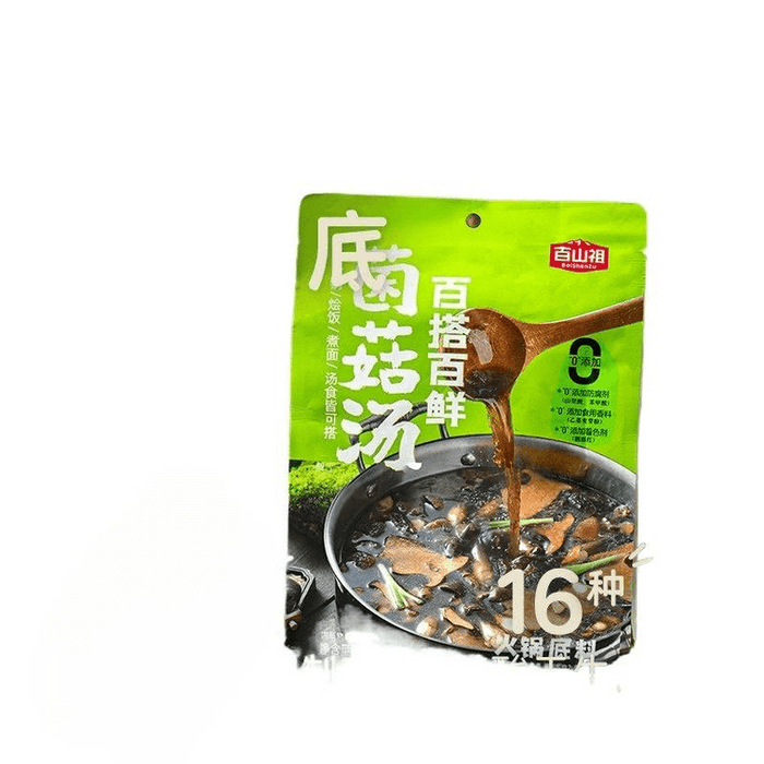 【中國直郵】 百山祖 菌菇火鍋湯底360g*1袋