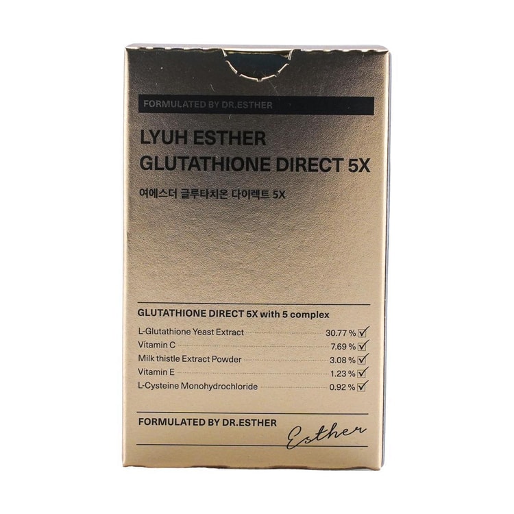 glutathione direct 5x ESTHER FORMULA - Lyuh Esther ESTHERFORMULA Glutathione Direct Film 5X