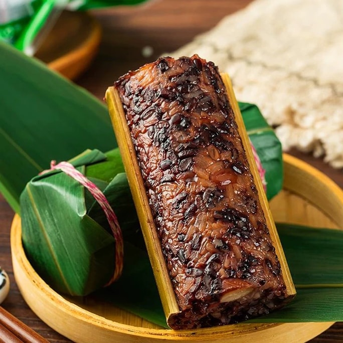 [Dragon Boat Festival zongzi] Bamboo Tube Zongzi [Black Rice Zongzi] 120g  [Soft and sweet with plenty of filling]