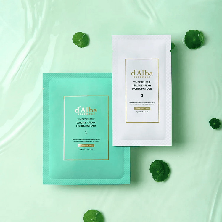 White Truffle Serum & Cream Modeling Mask [Calming/Cooling]