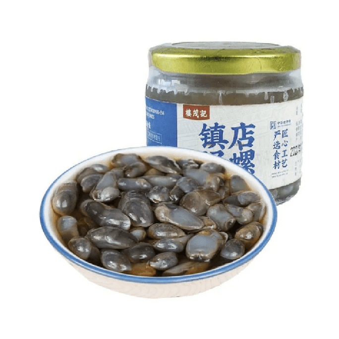 Loumaoji Drunken Mud Snail Canned Ningbo Specialty 160g X 1 Bag