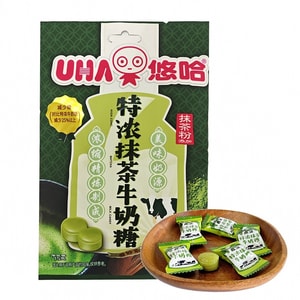 【中国直邮】 日本 UHA悠哈 悠哈 特浓抹茶奶糖 75g