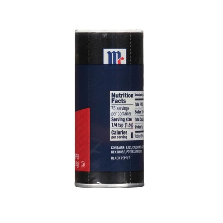 美国 MORTON 麦考密克 碘盐和胡椒摇摇器套装5.25 盎司(148 克) 3