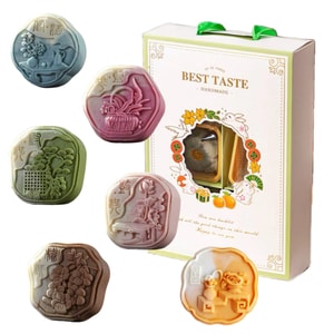 Six Flavors Edible Bird Nest Mooncakes 420g