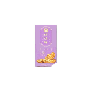 Butterfly Crisp Pastry, Office Afternoon Tea Snack, 100g*1 Box