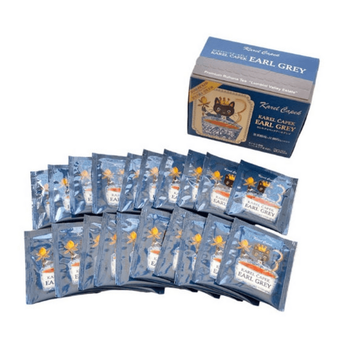 Karel Capek Yamada Seiko Caramel Bergamot Flavor Black Tea 20 Pack