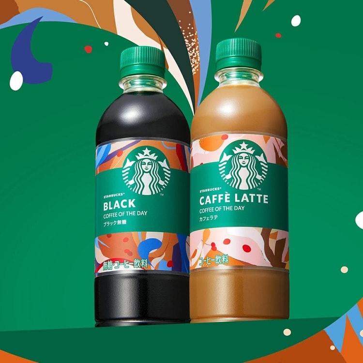 JP STARBUCKS Coffee Of The Day Cafe Latte Soft Drink 15.2 fl oz