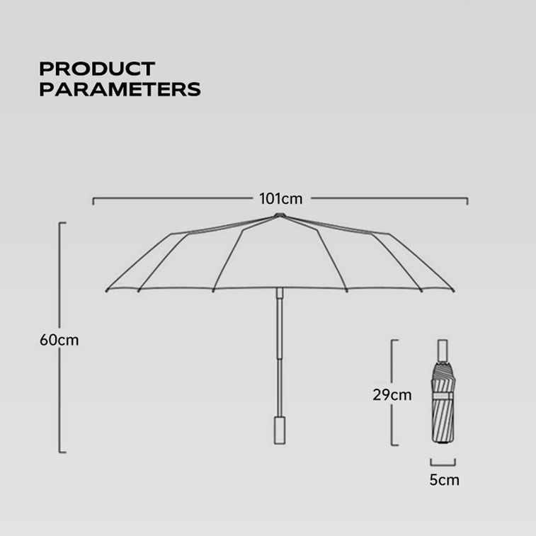 HSPM 新款彩胶太阳伞加大晴雨两用雨伞三折16骨 渐变粉 4