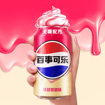 Cola Zero Sugar Strawberry Milkshake Flavor, 11.2 fl oz
