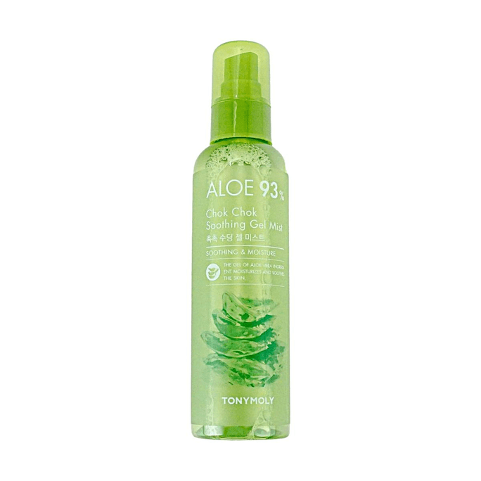 Aloe 93% Chok Chok Soothing Gel Mist, 5.07 fl oz【Gel-Type Instant Hydration】