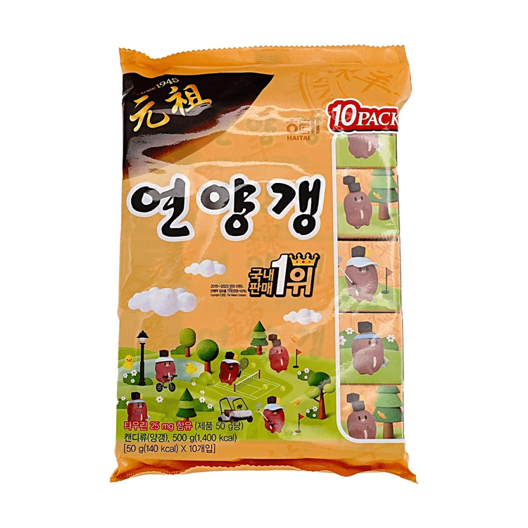 HAITAI Yeonyanggang Jelly Bar, 10 Pack 17.64 oz - Yami.com