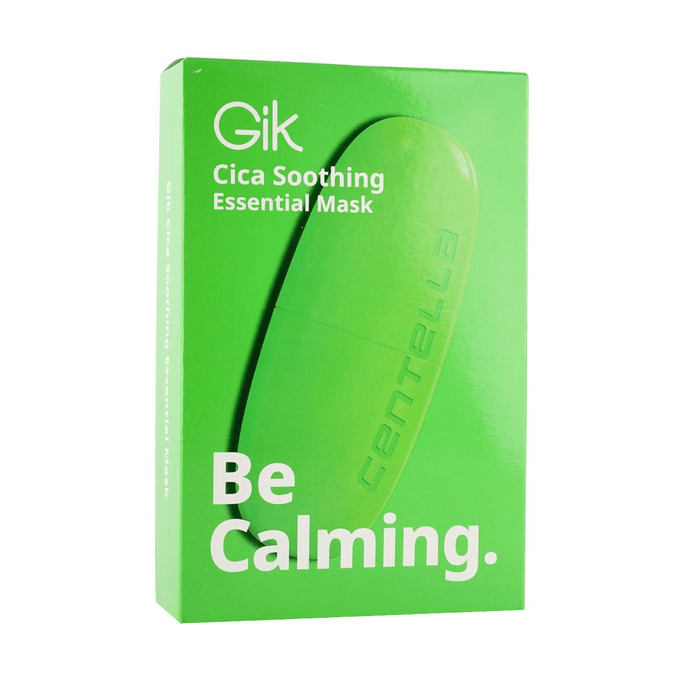 Cica Soothing Essential Mask, 10 pieces