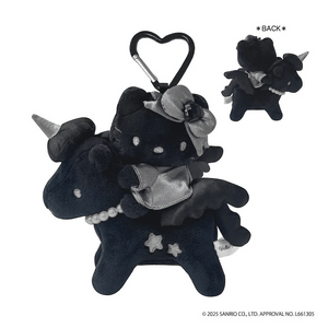 [일본 직배송] 산리오 키티 키링 [다크 유니콘] 1개