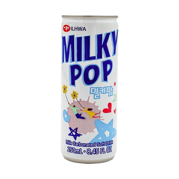 Milky Pop Carbonated Soft Drink 8.45oz