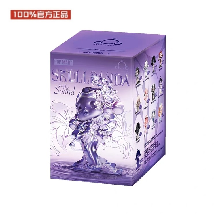 中国直送】POP MART SKULLPANDA サウンドシリーズ ブラインドボックス