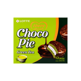 Green Tea Choco Pie - 12 Pieces, 11.85oz