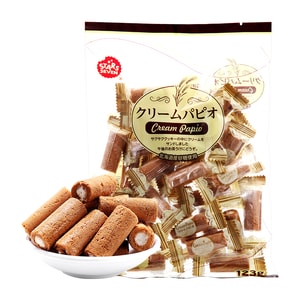 Crispy Egg Rolls with Cream Filling 123g