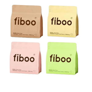 [중국 직배송] Fiboo She 운동용 식사 대용 쉐이크 파우더, 단백질 식사 대용, 포만감 식품, 영양 음료, 식사 대용 파우더, 바나나 + 딸기 + 코코아 + 아보카도 맛, 4박스