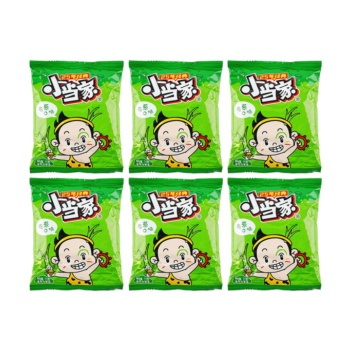 Crispy Instant Noodle Green Onion Flavor 0.71 oz*6【6 Packs】