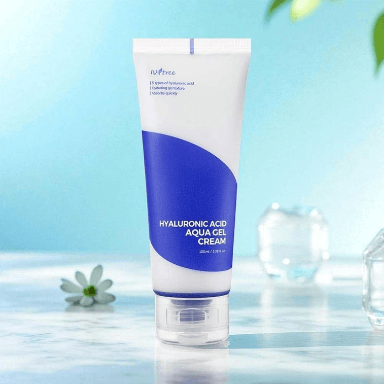 【韓國直郵】 韓國 Isntree 透明質酸鈉水感啫咖哩乳霜 100ml 清爽補水不堵毛孔 保濕水油平衡 敏感肌肉適用 5