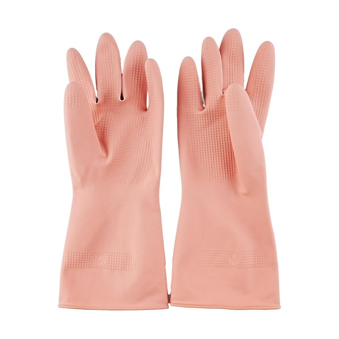 Dish Washing Gloves Made With Natural Latex Pink M