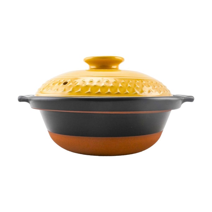 日式土锅煲砂锅煲 大号炖锅 微波炉适用 25.4×15.24cm