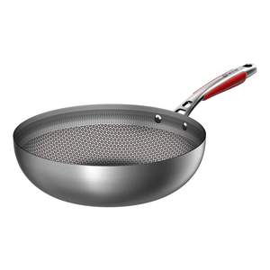 カンバッハ ハンザ ハニカム 304 ステンレススチール フライパン 30cm