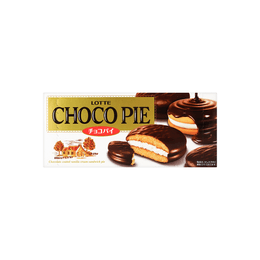 Choco Pie - Chocolate-Covered Soft Cream Sandwich Cakes, 6 Pieces, 6.56oz