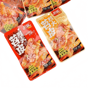 龍華搶味 香辣味麻醬味莧皮速食小吃粉皮240g(30g*8包)