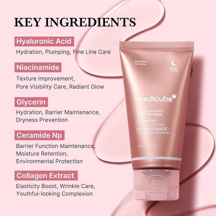 Collagen Night Wrapping Mask 75ml 3