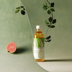 喜茶 芭乐莓琥珀兰 真实果汁茶饮料 450ml【低糖0脂】【浓郁芭乐莓果香&鲜爽茶香】