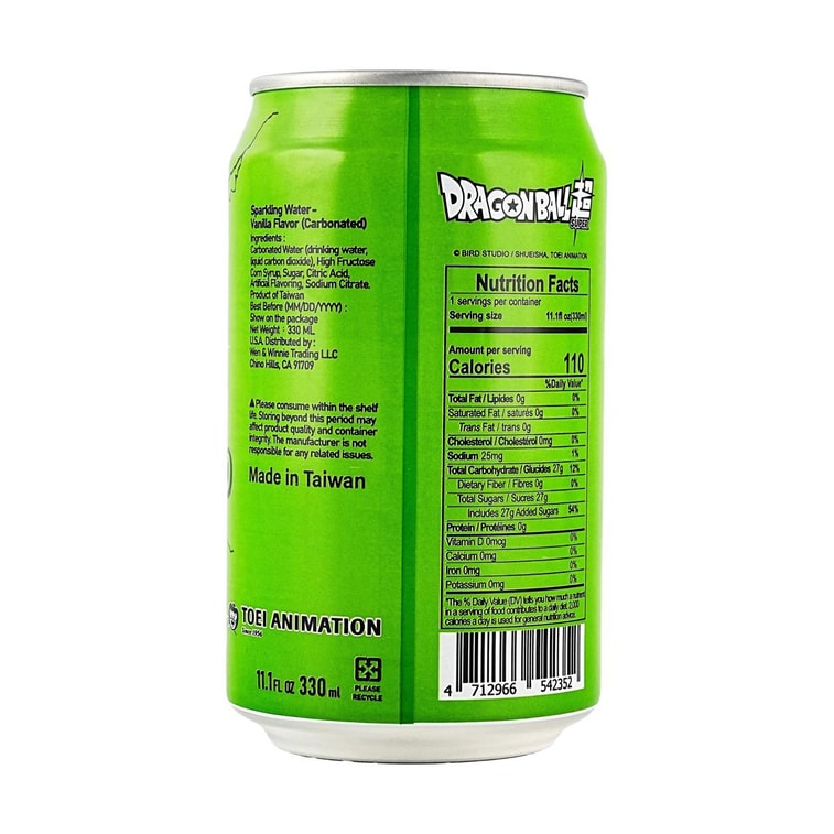 台灣OCEAN BOMB 香草汽水 330ml【七龍珠聯名款】【新舊包裝隨機發貨】 8