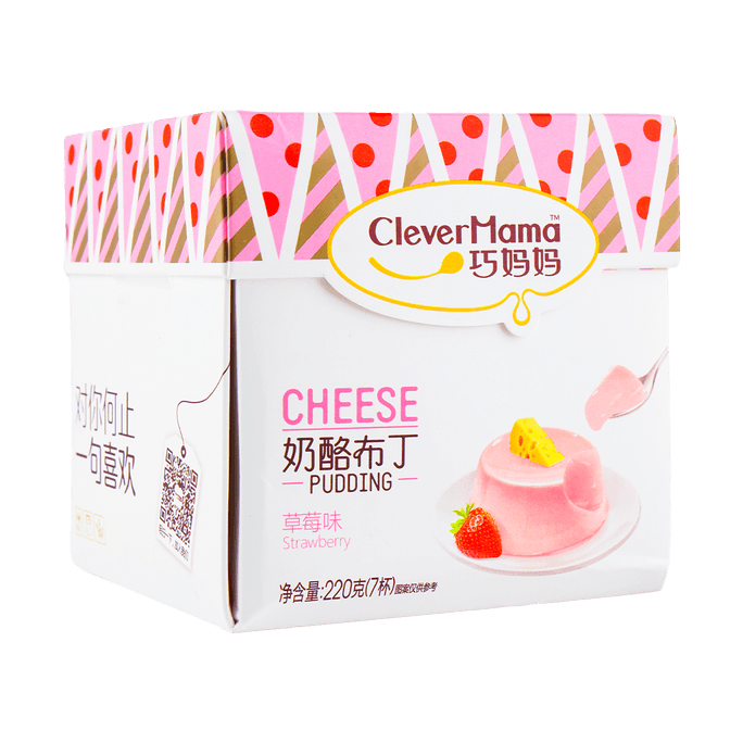 Pudding Cheesecake, Strawberry Flavor 7.76 oz